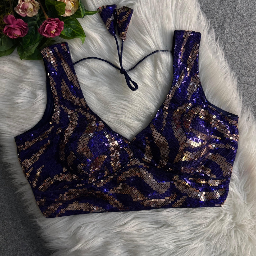 Sequence party wear blouse